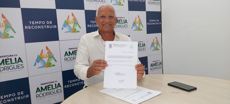Prefeito anuncia seis importantes obras para o primeiro semestre de 2023 em Amélia Rodrigues