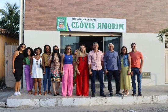 Prefeitura inaugura Biblioteca Municipal Clóvis Amorim