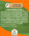 AVISO DE PREGÃO ELETRÔNICO Nº 001-2026