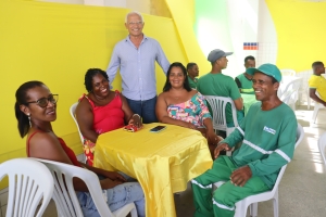 Prefeitura de Amélia Rodrigues realiza comemoração em homenagem ao Dia do Gari